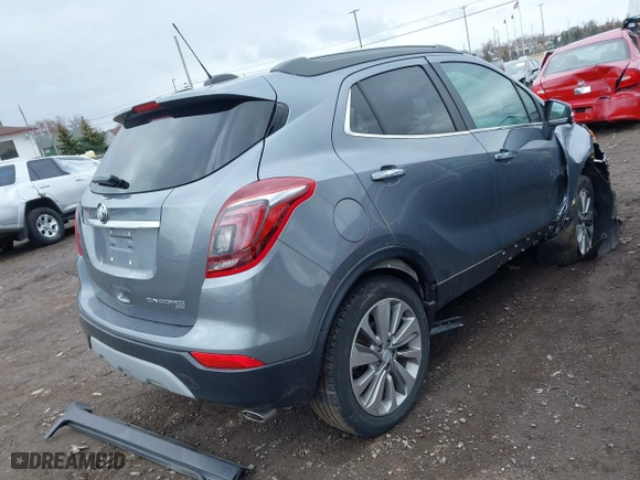 2019 Buick Encore Preferred with VIN KL4CJESB7KB924524, listed as a IAAI auction lot 41884779 with 404,845 mi miles. Bid and sale history available at carsss.com. Image 4.