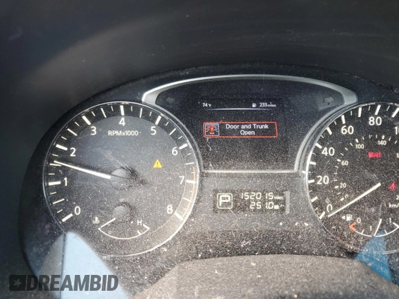 2015 Nissan Altima S with VIN 1N4AL3AP7FN897229, listed as a Copart auction lot 51921805 with 152,015 mi miles and Salvage Title. Bid and sale history available at DreamBid. Image 9.