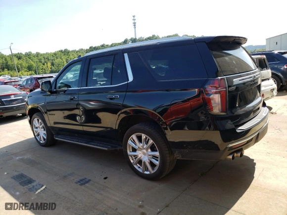 2021 Chevrolet Tahoe High Country with VIN 1GNSKTKL2MR383475, listed as a Copart auction lot 68377434 with 50,373 mi miles and Salvage Title. Bid and sale history available at carsss.com. Image 2.