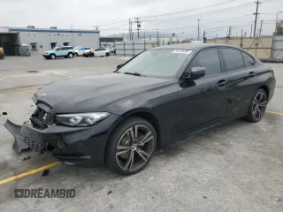 2023 BMW 3 Series 330i with VIN 3MW69FF05P8D51932, listed as a Copart auction lot 54539205 with Not provided miles and Salvage title. Bid and sale history available at DreamBid. Image 1.