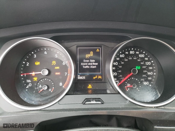 2021 Volkswagen Tiguan S with VIN 3VV0B7AX5MM143805, listed as a Copart auction lot 79307494 with 68,825 mi miles and Salvage Title. Bid and sale history available at carsss.com. Image 9.