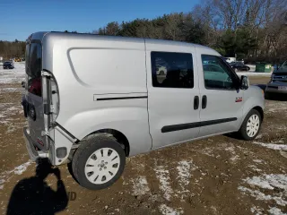 2017 Ram ProMaster City Cargo Van Tradesman SLT with VIN ZFBERFBB5H6D44693, listed as a Copart auction lot 88847165 with 154,347 mi miles and Clean Title. Bid and sale history available at carsss.com. Image 3.
