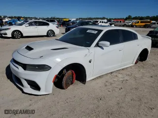 2021 Dodge Charger SRT Hellcat Redeye Widebody with VIN 2C3CDXL96MH500836, listed as a Copart auction lot 84683794 with 26,211 mi miles and Clean Title. Bid and sale history available at carsss.com. Image 1.