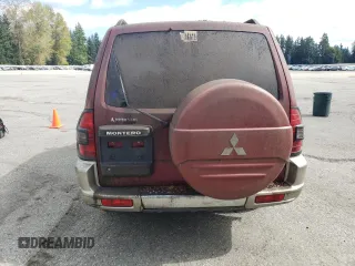 2002 Mitsubishi Montero XLS z VIN JA4MW31R52J069014, wystawiony jako Copart lot #71785804 z przebiegiem Nie podano mil oraz Czysty tytuł • Clean title. Historia ofert i sprzedaży dostępna na DreamBid. Obrazek 6.