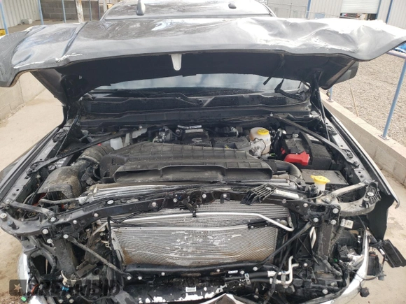 2024 Ram 2500 Tradesman with VIN 3C6UR5CL4RG356686, listed as a Copart auction lot 43831895 with 2,861 mi miles and Salvage title. Bid and sale history available at DreamBid. Image 11.