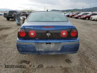 2005 Chevrolet Impala with VIN 2G1WF52E559336733, listed as a Copart auction lot 60756765 with 123,858 mi miles and Clean title. Bid and sale history available at DreamBid. Image 6.
