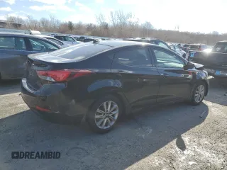 2015 Hyundai Elantra SE with VIN 5NPDH4AE9FH626671, listed as a Copart auction lot 45170355 with 120,369 mi miles and Clean Title. Bid and sale history available at DreamBid. Image 3.