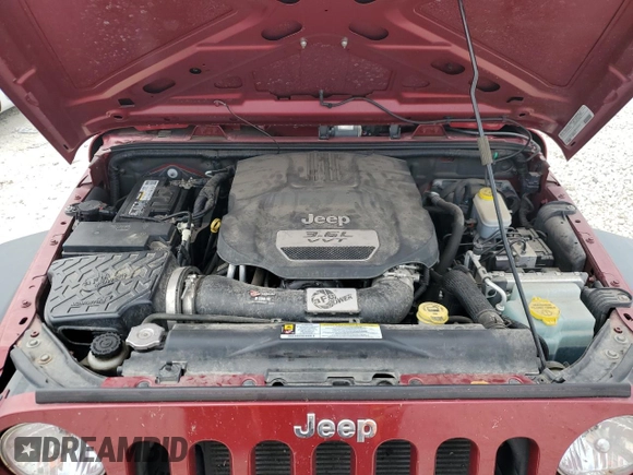 2012 Jeep Wrangler Unlimited Sport with VIN 1C4BJWDG5CL158739, listed as a Copart auction lot 51334975 with 31,818 mi miles and Salvage Title. Bid and sale history available at carsss.com. Image 12.