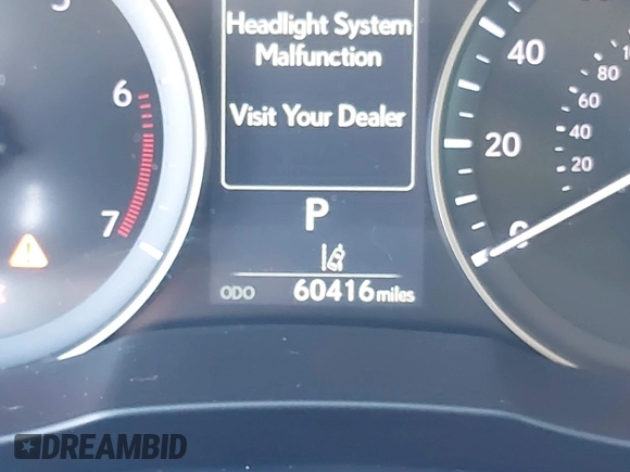 2016 Lexus ES with VIN 58ABK1GG8GU032522, listed as a IAAI auction lot 41666584 with 60,416 mi miles and . Bid and sale history available at carsss.com. Image 16.