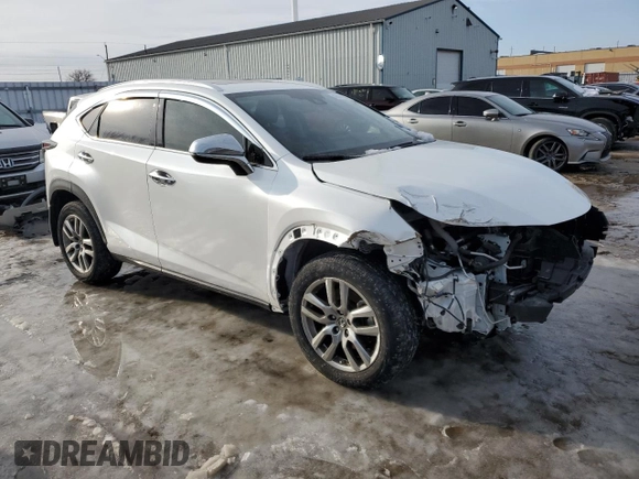 2020 Lexus NX 300 with VIN JTJGARDZ6L5014742, listed as a Copart auction lot 43014355 with 13,788 mi miles and Salvage title. Bid and sale history available at DreamBid. Image 4.