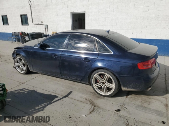 2009 Audi A4 Prestige with VIN WAUMK78K79N069372, listed as a Copart auction lot 53846905 with Not provided miles and Salvage title. Bid and sale history available at DreamBid. Image 2.