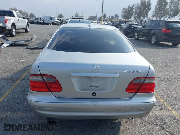2002 Mercedes-Benz CLK 320/430 with VIN WDBLJ70G62F198257, listed as a IAAI auction lot 41455044 with 156,689 mi miles and . Bid and sale history available at DreamBid. Image 16.