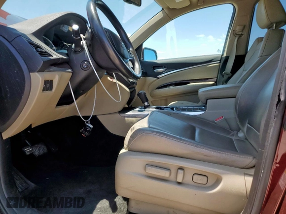 2014 Acura MDX Technology z VIN 5FRYD4H43EB009787, wystawiony jako Copart lot #60288555 z przebiegiem 128 610 mil mil oraz Szkoda całkowita • Salvage title. Historia ofert i sprzedaży dostępna na DreamBid. Obrazek 7.