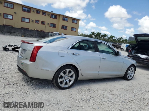 2014 Cadillac ATS Standard RWD with VIN 1G6AA5RA3E0175573, listed as a Copart auction lot 61925725 with 19,933 mi miles and Salvage title. Bid and sale history available at DreamBid. Image 3.