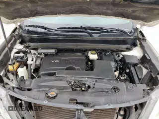 2017 Nissan Pathfinder Platinum с VIN 5N1DR2MN7HC635960, выставлен на аукционе Copart как лот 57490065 с пробегом 106 435 миль миль и Списание • Salvage title. История ставок и продаж доступна на DreamBid. Изображение 12.