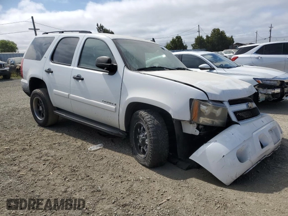2007 Chevrolet Tahoe LS with VIN 1GNFC13C57J394040, listed as a Copart auction lot 59918355 with Not provided miles and Salvage title. Bid and sale history available at DreamBid. Image 4.