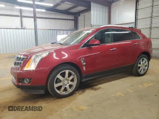 2011 Cadillac SRX Performance Collection with VIN 3GYFNEEY2BS517233, listed as a Copart auction lot 53602475 with 124,880 mi miles and Salvage Title. Bid and sale history available at carsss.com. Image 1.