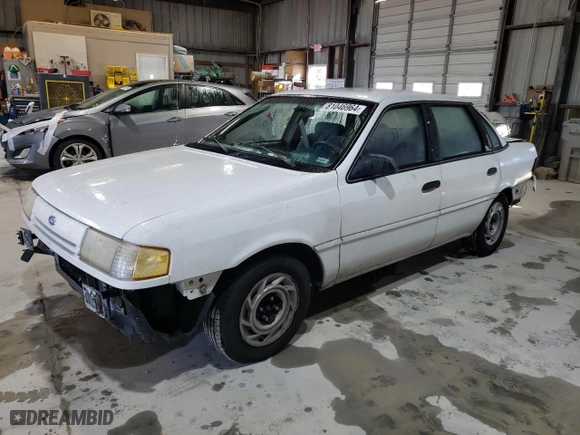 1993 Ford Tempo GL with VIN 2FAPP36X2PB104844, listed as a Copart auction lot 81046964 with NaN miles and Salvage Title. Bid and sale history available at carsss.com. Image 1.