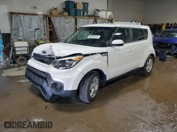 2017 Kia Soul with VIN KNDJN2A21H7464337, listed as a Copart auction lot 50510575 with 19,754 mi miles and Salvage Title. Bid and sale history available at carsss.com. Image 1.