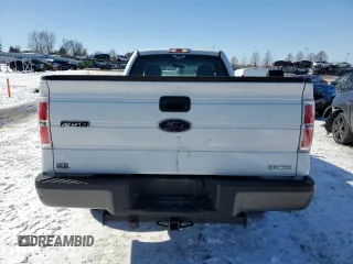 2013 Ford F-150 XL with VIN 1FTMF1CM2DKG48843, listed as a Copart auction lot 45864325 with 154,763 mi miles and Salvage Title. Bid and sale history available at carsss.com. Image 6.