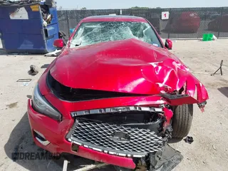 2021 Infiniti Q50 Luxe with VIN JN1EV7BP1MM705935, listed as a IAAI auction lot 42259901 with 52,813 mi miles and . Bid and sale history available at DreamBid. Image 12.