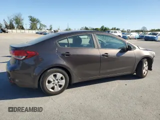 2017 Kia Forte LX with VIN 3KPFL4A77HE026487, listed as a Copart auction lot 48469475 with 252,409 mi miles and Salvage Title. Bid and sale history available at carsss.com. Image 3.