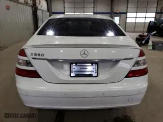 2009 Mercedes-Benz S-Class 5.5L V8 with VIN WDDNG71X79A244831, listed as a Copart auction lot 45943875 with 152,425 mi miles and Salvage Title. Bid and sale history available at carsss.com. Image 6.