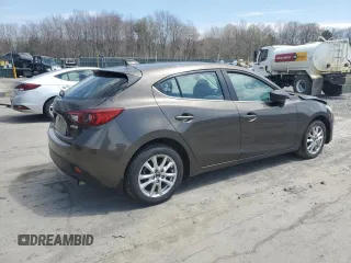 2014 Mazda 3 i Grand Touring with VIN JM1BM1M79E1142889, listed as a Copart auction lot 53263345 with 146,606 mi miles and Salvage Title. Bid and sale history available at DreamBid. Image 3.