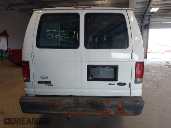 2012 Ford Econoline Cargo Commercial with VIN 1FTNE1EW1CDA97975, listed as a IAAI auction lot 41552574 with 54,665 mi miles and . Bid and sale history available at DreamBid. Image 16.