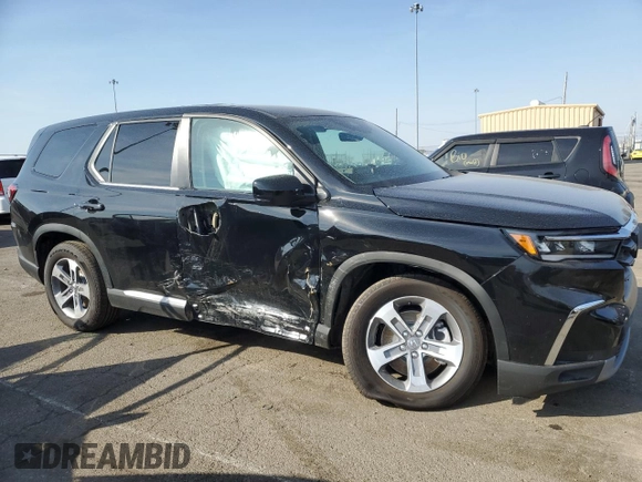 2025 Honda Pilot EX-L z VIN 5FNYG1H46SB083417, wystawiony jako Copart lot #48139585 z przebiegiem 1 664 mil mil oraz Szkoda całkowita • Salvage title. Historia ofert i sprzedaży dostępna na DreamBid. Obrazek 4.