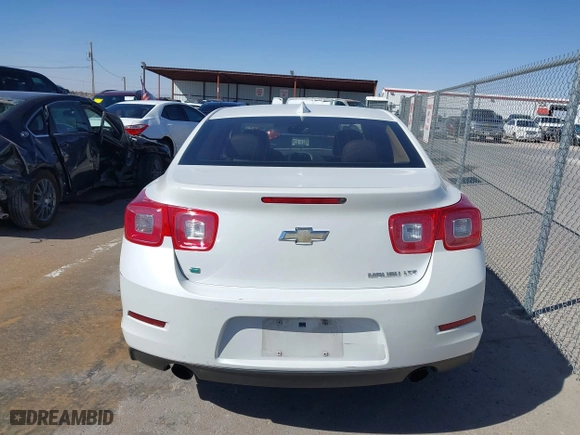 2015 Chevrolet Malibu LTZ with VIN 1G11F5SL5FU148839, listed as a IAAI auction lot 41692961 with 282,375 mi miles. Bid and sale history available at carsss.com. Image 16.