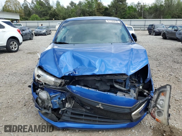 2017 Mitsubishi Outlander ES with VIN JA4AP3AU2HZ049852, listed as a Copart auction lot 51135815 with 121,788 mi miles and Salvage title. Bid and sale history available at DreamBid. Image 5.