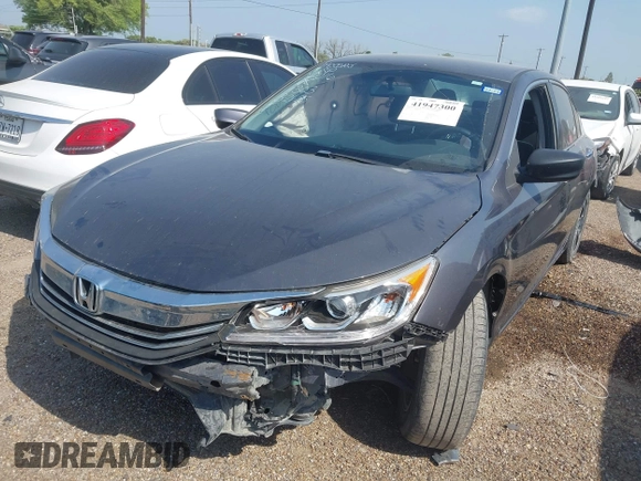 2016 Honda Accord Sedan LX with VIN 1HGCR2F34GA041303, listed as a IAAI auction lot 41947300 with 110,502 mi miles. Bid and sale history available at carsss.com. Image 2.