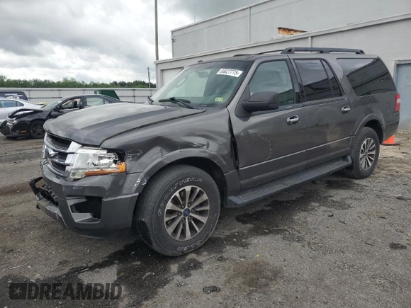 2015 Ford Expedition Max XLT with VIN 1FMJK1JTXFEF04981, listed as a Copart auction lot 55827775 with 96,239 mi miles and Salvage title. Bid and sale history available at DreamBid. Image 1.