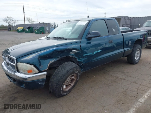 1997 Dodge Dakota with VIN 1B7GL23X7VS164206, listed as a IAAI auction lot 41839529 with 223,933 mi miles. Bid and sale history available at carsss.com. Image 18.
