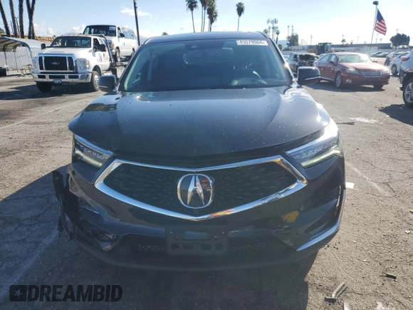 2021 Acura RDX w/Advance Package with VIN 5J8TC1H74ML015280, listed as a Copart auction lot 45579064 with 27,480 mi miles. Bid and sale history available at carsss.com. Image 5.