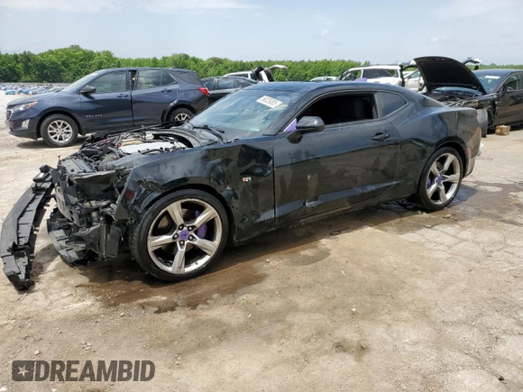 2018 Chevrolet Camaro 1SS z VIN 1G1FF1R71J0129616, wystawiony jako Copart lot #56029085 z przebiegiem 121 950 mil mil oraz Szkoda całkowita • Salvage title. Historia ofert i sprzedaży dostępna na DreamBid. Obrazek 1.