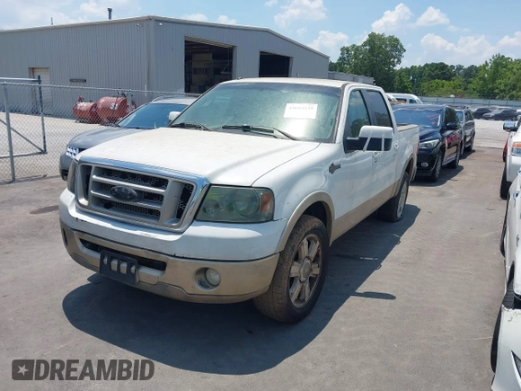 2008 Ford F-150 XLT z VIN 1FTPW12V98KC12486, wystawiony jako IAAI lot #42684235 z przebiegiem Nie podano mil oraz . Historia ofert i sprzedaży dostępna na DreamBid. Obrazek 22.