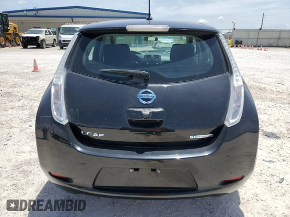 2017 Nissan LEAF SL with VIN 1N4BZ0CP7HC300142, listed as a Copart auction lot 65713354 with 3,679 mi miles and Clean Title. Bid and sale history available at carsss.com. Image 6.