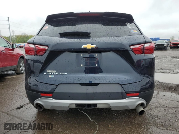 2021 Chevrolet Blazer LT with VIN 3GNKBHR4XMS522793, listed as a Copart auction lot 55671095 with 98,574 mi miles and Non repairable. Bid and sale history available at DreamBid. Image 6.