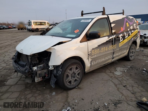 2013 Ram Cargo Van Tradesman with VIN 2C4JRGAG6DR716508, listed as a Copart auction lot 82859524 with 0 mi miles and Clean Title. Bid and sale history available at carsss.com. Image 1.