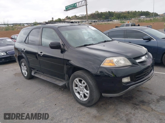 2004 Acura MDX Touring Pkg with VIN 2HNYD18644H556166, listed as a IAAI auction lot 42056719 with 210,418 mi miles. Bid and sale history available at carsss.com. Image 1.