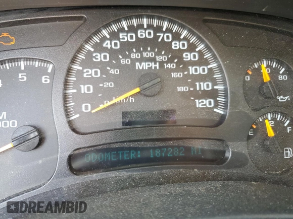 2005 Chevrolet Tahoe LS with VIN 1GNEK13T05J217813, listed as a Copart auction lot 62404455 with 187,282 mi miles and Clean title. Bid and sale history available at DreamBid. Image 9.