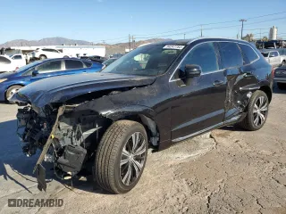 2023 Volvo XC60 Plus Bright Theme with VIN YV4L12RN0P1290603, listed as a Copart auction lot 84247784 with 13,016 mi miles and Salvage Title. Bid and sale history available at carsss.com. Image 1.