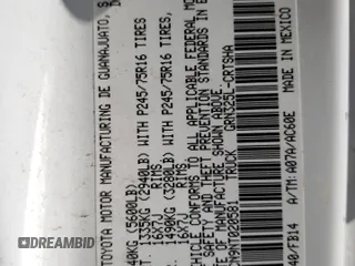 2022 Toyota Tacoma SR z VIN 3TYRZ5CN9NT020581, wystawiony jako Copart lot #53743095 z przebiegiem 70 833 mil mil oraz Szkoda całkowita • Salvage title. Historia ofert i sprzedaży dostępna na DreamBid. Obrazek 12.