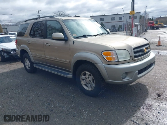 2003 Toyota Sequoia SR5 with VIN 5TDBT44A83S181215, listed as a IAAI auction lot 41855640 with 234,110 mi miles and . Bid and sale history available at DreamBid. Image 1.