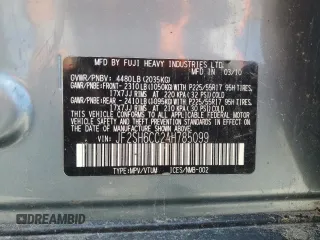 2010 Subaru Forester X Premium с VIN JF2SH6CC2AH785099, выставлен на аукционе Copart как лот 62752075 с пробегом 222 153 миль миль и Чистый • Clean title. История ставок и продаж доступна на DreamBid. Изображение 13.