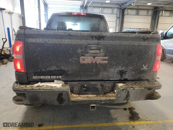 2016 GMC Sierra 1500 with VIN 1GTV2LEC1GZ391069, listed as a Copart auction lot 45984495 with 110,218 mi miles and Salvage Title. Bid and sale history available at carsss.com. Image 6.