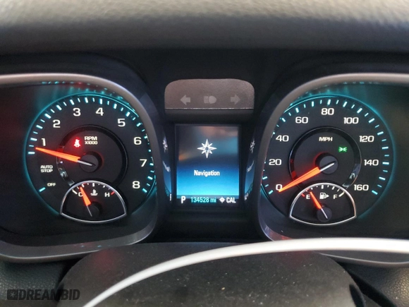 2015 Chevrolet Malibu LT with VIN 1G11C5SL3FF347434, listed as a Copart auction lot 52545045 with 134,528 mi miles and Salvage Title. Bid and sale history available at carsss.com. Image 9.