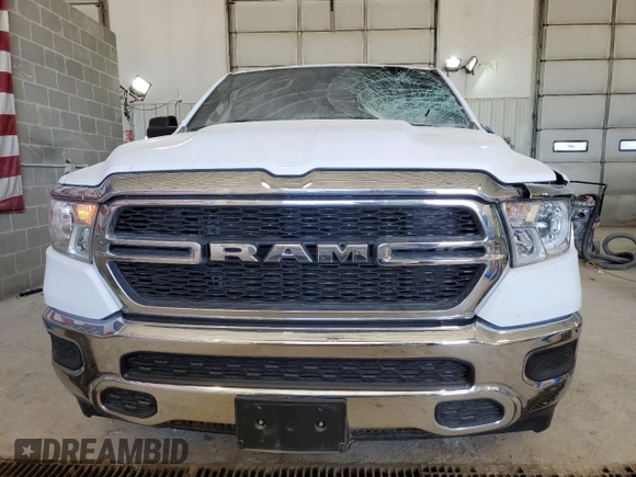 2022 Ram 1500 Tradesman with VIN 1C6SRFGT5NN351375, listed as a Copart auction lot 65354874 with 85,683 mi miles and Salvage title. Bid and sale history available at DreamBid. Image 5.